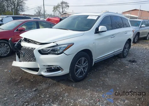 2019 Infiniti Qx60 Luxe/Pure z USA, uszkodzony, nr VIN 5N1DL0MM2KC560167